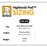 Технологичный коврик (пенка) для собак RUFFWEAR® Highlands Pad™