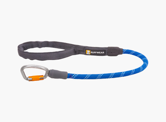 The Knot-A-Long Leash in Blue Pool