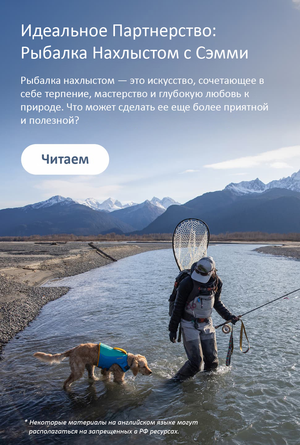 Words read: A Perfect Partnership: Fly Fishing with Sammy. Fly fishing is an art that combines patience, skill, and a deep appreciation for nature. What could make it even more enjoyable and rewarding? Read More...