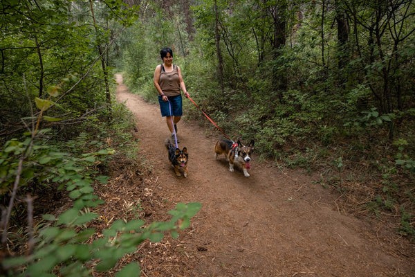 Ruffwear® Front Range™ поводок - пара для шлейки