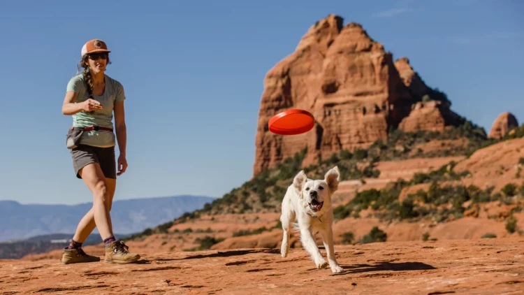 Ruffwear® Camp Flyer™- гибкая летающая тарелка (фрисби) - миска