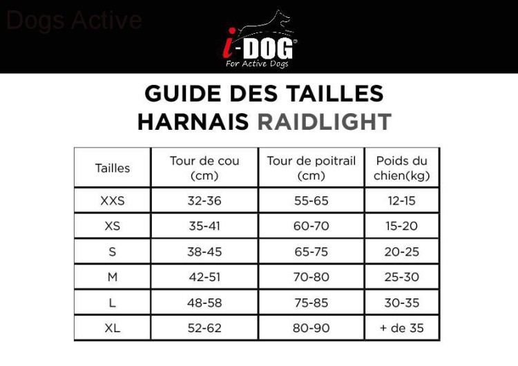 I-DOG® RAIDLIGHT HARNESS