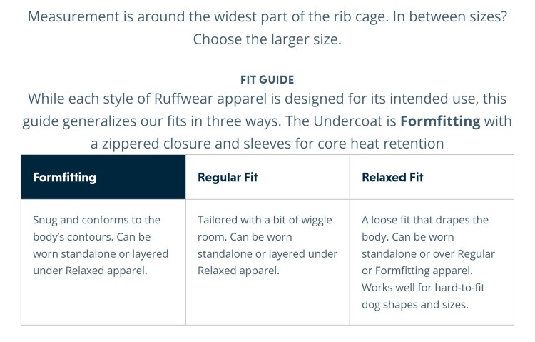 Ruffwear® Powder Hound™ Dog Jacket New